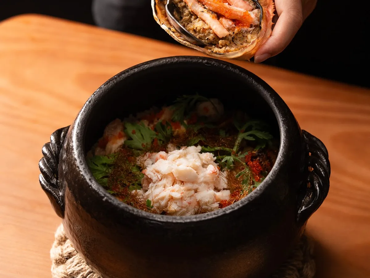 Fukui Zuwai Kani Kamameshi — snow crab