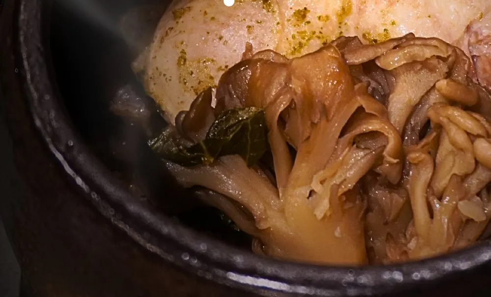 かしわ鶏の釜飯